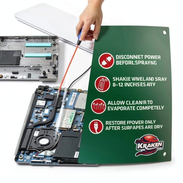 Electronics Cleaner Kraken Bond Quick Dry Spray-1