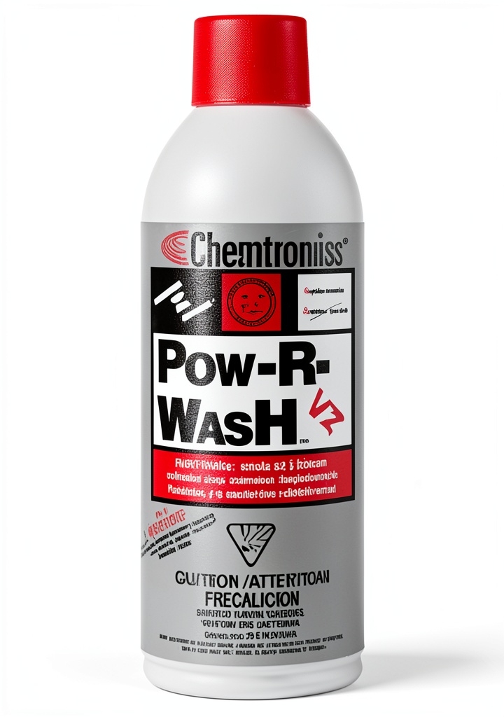 Installing Chemtronics ES6300 Contact Cleaner 12 oz Aerosol Can on a workbench