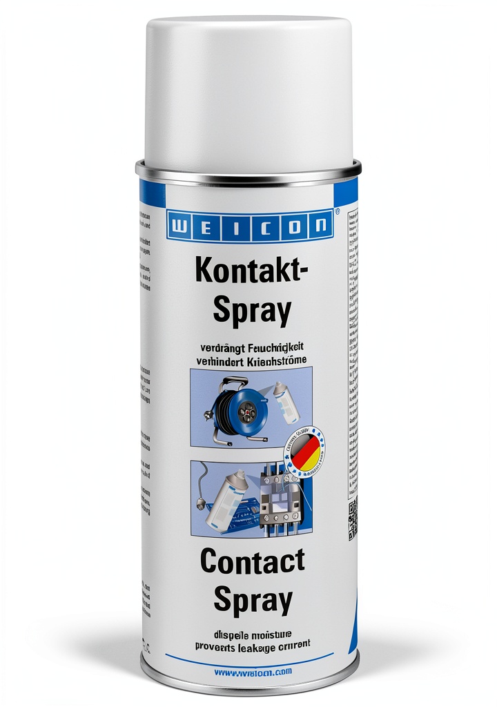 WEICON Contact Spray being applied to a fuse box