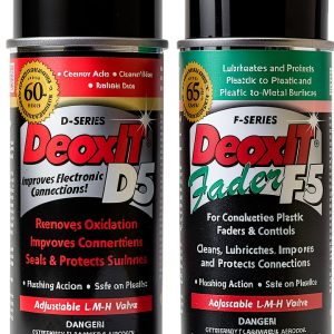 DeoxIT Electrical Cleaner Spray 5% Metal Plastic-0