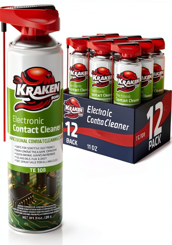 Electronics Cleaner Kraken Bond Quick Dry Spray-5