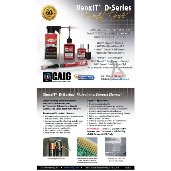 Caig Labs DeOxit D5 Electrical Contact Cleaner-1