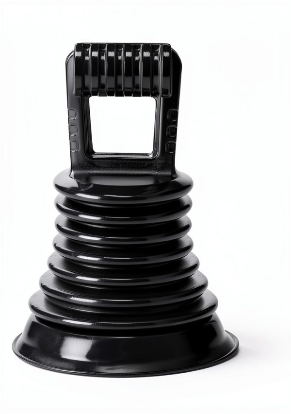 LDR Bellows Sink and Drain Plunger 512-3420-K Black Compact-4