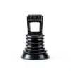 LDR Bellows Sink and Drain Plunger 512-3420-K Black Compact-3