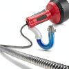 Drain Auger POPULO Auto Feed 17FT Snake for Sink, Shower, Bathtub-3