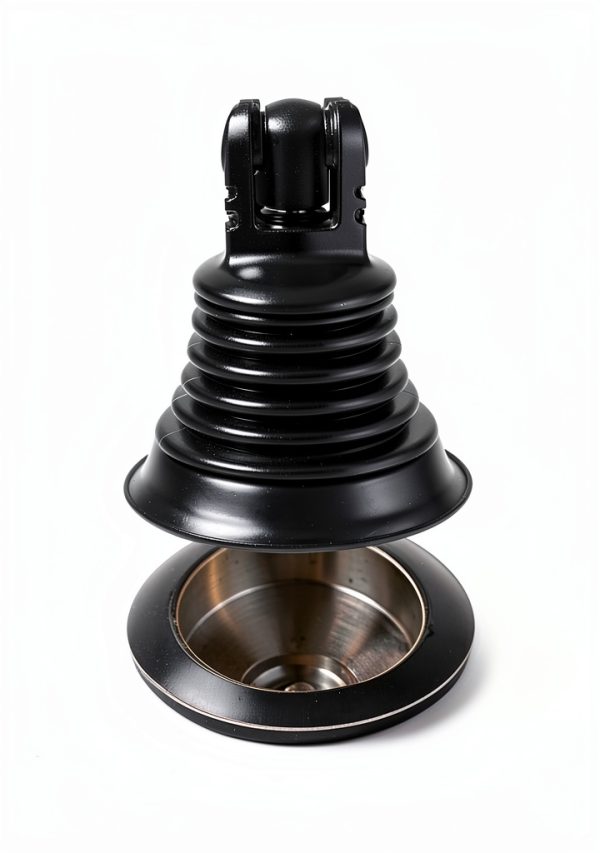 LDR Bellows Sink and Drain Plunger 512-3420-K Black Compact-6