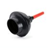 Boardwalk Toilet Plunger 18in Handle for 5-5/8in Bowls Red/Black-5