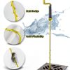 35inch Drain Clog Remover, Drain Cleaner Hair Clog Remover with Rotating Handle and 7 Refills, Drain Hair Remover Plumbing Snake, Easy and Quick Unclog Bathtub Drain, Sink, Shower (7 Pack)-4